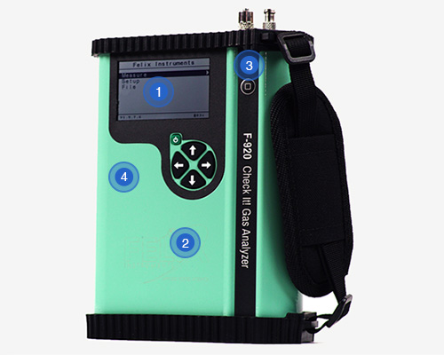 F-920 Check It! Gas Analyzer F-920 Check It! Gas Analyzer
